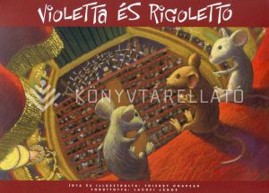 Kép: Violetta és Rigoletto (papírszínház)
