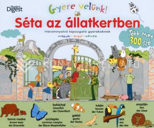 Kép: Séta az Állatkertben háromnyelvű lapozó