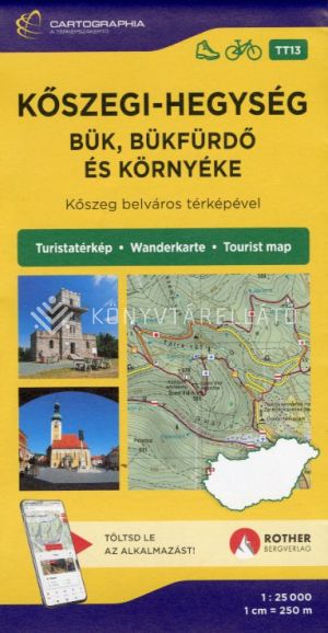 Kép: Kőszegi-hegység turistatérkép (2024)