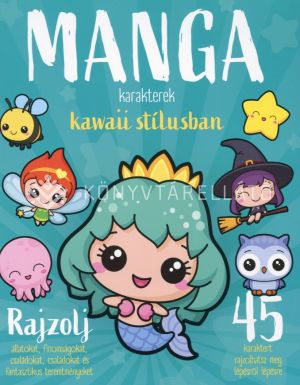 Kép: Manga karakterek kawaii stílusban