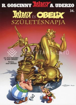 Kép: Asterix 34. Asterix és Obelix születésnapja