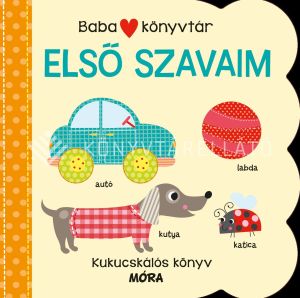 Kép: Babakönyvtár - Első szavaim - Kukucskálós könyv