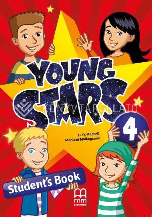 Kép: Young Stars 4 Student's Book (online szószedettel)