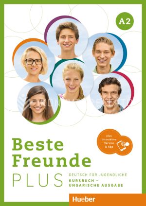 Kép: Beste Freunde PLUS A2 plus interaktive Version&App Kursbuch ungarische Ausgabe Tankönyv