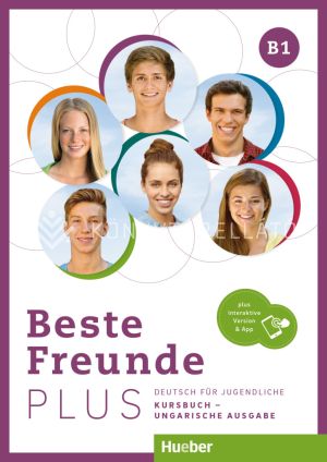 Kép: Beste Freunde PLUS B1 plus interaktive Version&App Kursbuch ungarische Ausgabe Tankönyv