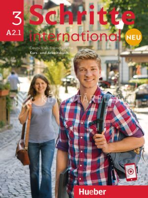 Kép: Schritte International NEU 3 Kurs und Arbeitsbuch mit Audios Online, online hanganyaggal