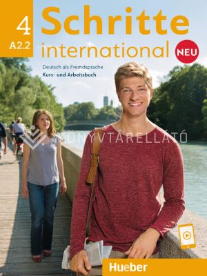 Kép: Schritte International NEU 4 Kurs und Arbeitsbuch mit Audios Online, online hanganyaggal