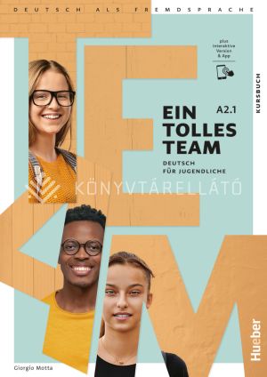 Kép: EIN TOLLES TEAM A2/1 Kursbuch Plus interaktive Version &APP tankönyv