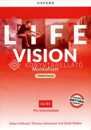 Kép: Life Vision Pre-Intermediate Munkafüzet+Online Practice