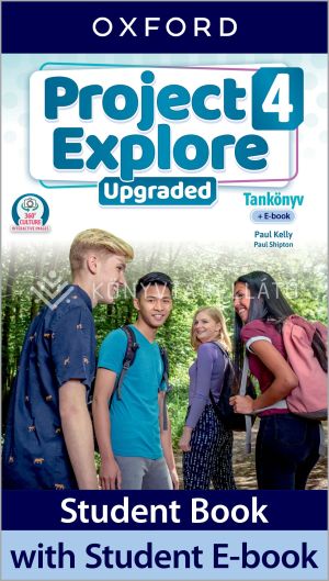 Kép: Project Explore Upgraded 4 Tankönyv+E-book