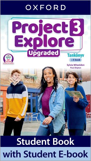 Kép: Project Explore Upgraded 3 Tankönyv+E-book