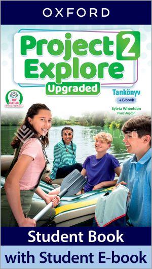Kép: Project Explore Upgraded 2 Tankönyv+E-book