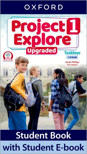 Kép: Project Explore Upgraded 1 Tankönyv+E-book