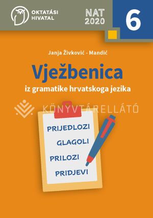 Kép: Vježbenica iz gramatike hrvatskoga jezika za 6. razred