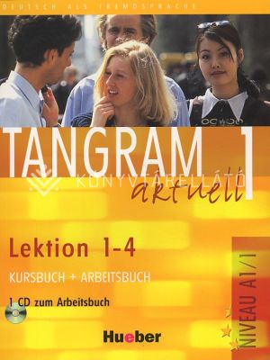 Kép: Tangram Aktuell 1 L.1-4 Kursbuch + Arbeitsbuch mit Audio CD