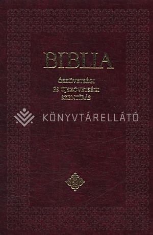 Kép: Biblia - Ószövetségi és Újszövetségi szentírás - közepes puha