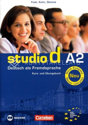 Kép: Studio d A2 Kurs- und Übungsbuch (CD-melléklettel)