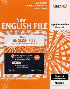Kép: New English File Upper-Int WB With Key +Multirom Pack
