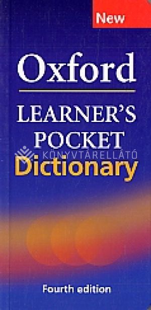 Kép: Oxford Learner's Pocket Dictionary 4th ed.