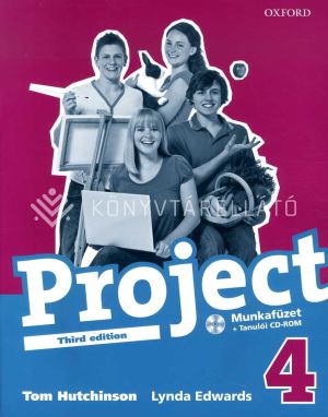 Kép: Project 4 Third edition Munkafüzet +Tanulói CD-ROM