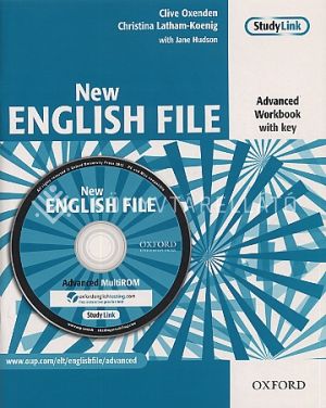 Kép: New English File Advanced Workbook With Key and Multirom