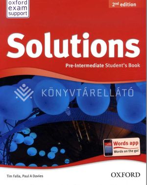 Kép: Solutions 2nd edition Pre-Intermediate Students Book