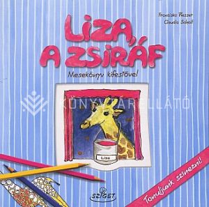 Kép: Liza a zsiráf + kifestő-rajzoló