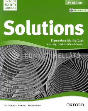 Kép: Solutions 2nd edition Elementary Munkafüzet + audio CD