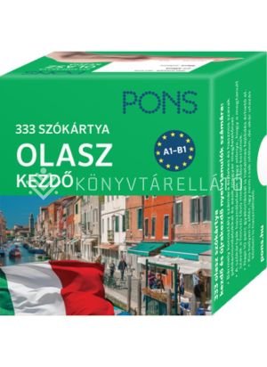 Kép: PONS szókártyák olasz kezdő 333 szó