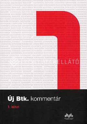 Kép: Új btk. kommentár 1-8 kötet