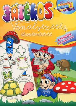 Kép: Játékos vonalvezetés - Manóvakáció