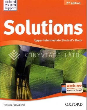 Kép: Solutions 2nd edition Upper-Intermedate Students Book