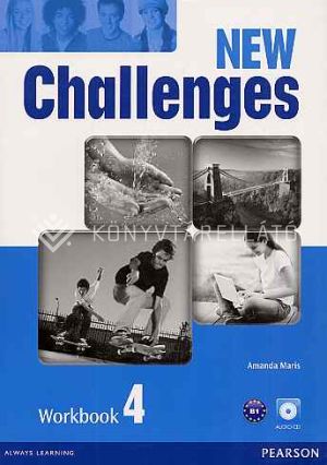Kép: New Challenges 4 workbook+audio CD