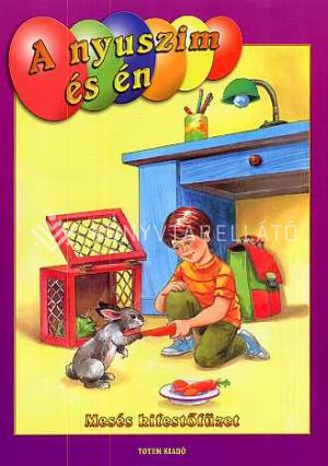 Kép: A nyuszim és én - húsvéti kifestő