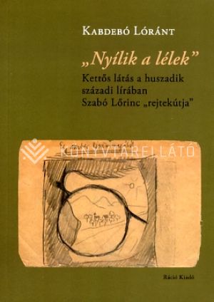 Kép: "Nyílik a lélek" - kettős látás a 20. századi lírában Szabó Lőrinc "rejtekútja"