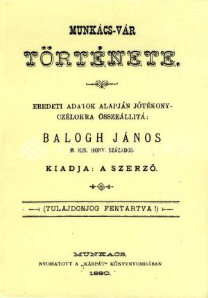 Kép: Munkács-vár története