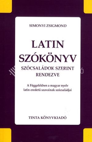 Kép: Latin szókönyv szócsaládok szerint rende
