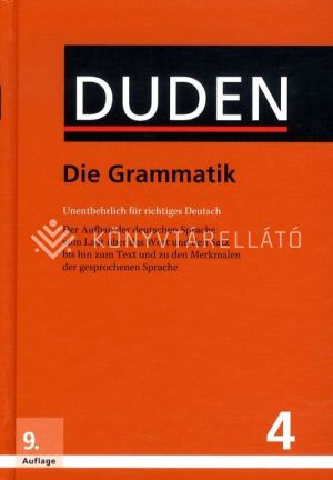 Kép: Duden 4 die grammatik 9.auflage