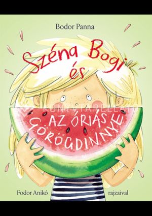 Kép: Széna Bogi és az óriás görögdinnye