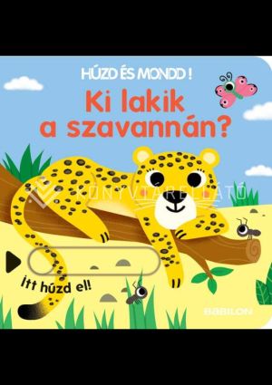 Kép: Húzd és mondd! 11. - Ki lakik a szavannán? (Lapozó)