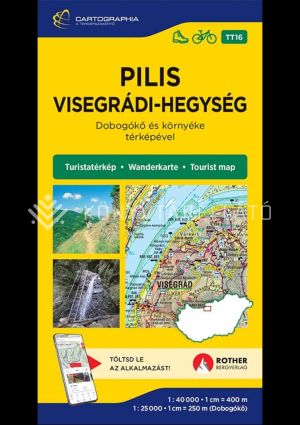 Kép: Pilis és Visegrádi-hegység turistatérkép [TT16] (2024)