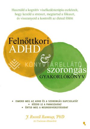 Kép: Felnőttkori ADHD&szorongás gyakorlókönyv