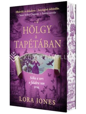 Kép: Hölgy a tapétában (éldekorált)
