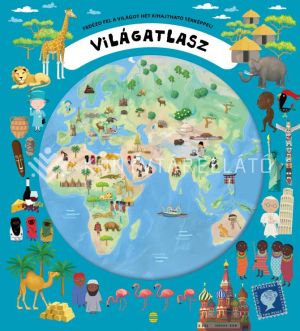 Kép: Világatlasz – Fedezd fel a világot hét kihajtható térképpel!