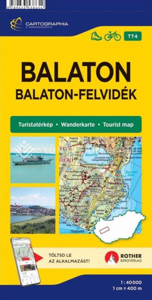 Kép: Balaton turistatérkép 1:40 000 [TT4]