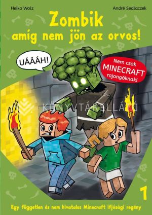 Kép: Minecraft ifjúsági képes regény 1. - Zombik, amíg meg nem jön az orvos!