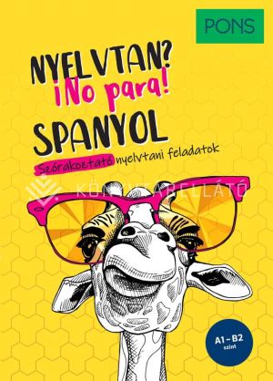 Kép: PONS Spanyol nyelvtan? No para! - Szórakoztató nyelvtani feladatok