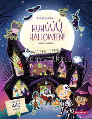 Kép: Huhúúú, Halloween! - Matricás füzet