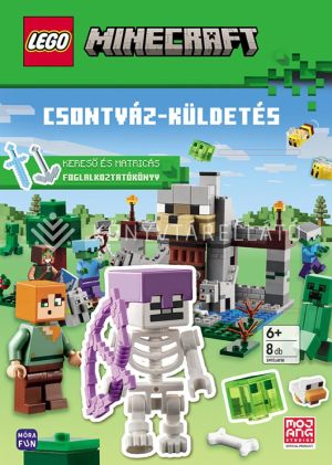Kép: Lego Minecraft - Csontváz-küldetés - Kereső és matricás foglalkoztatókönyv