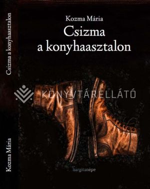 Kép: Csizma a konyhaasztalon